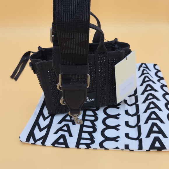 Marc Jacobs Black Rhinstone Mini Tote Bag - Sold Out!! - Picture 15 of 16